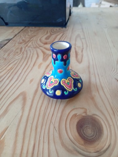 Mini vase emaux longwy - vase,