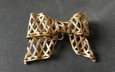 EXCEPTIONNELLE BROCHE NOEUD SONIA RYKIEL MODELE INTROUVABLE