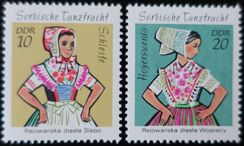 Timbres allemagne orientale - d',