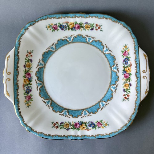 Petit plat carré assiette - , à