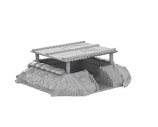Wooden Bunker Eastern Front -
