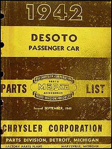 1942 desoto master parts - master,