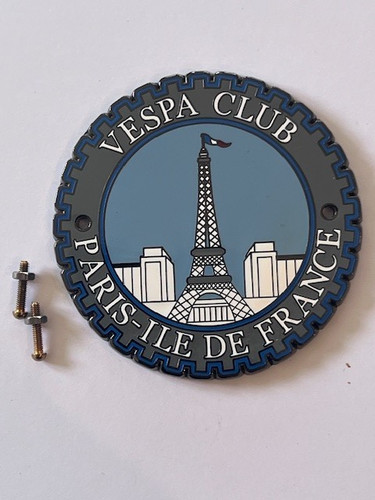 Plaque vespa club métal - vespa,