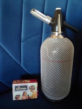 Siphon grillagé vintage Eau