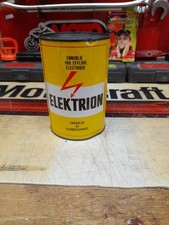 ancien bidon huile plein