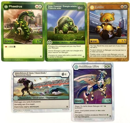 Rare lot cartes - -, bakugan