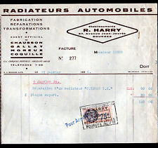 BOURGES (18) CAR RADIATORS: GALLAY MOREUX SHELL BOOT "R. HARRY"