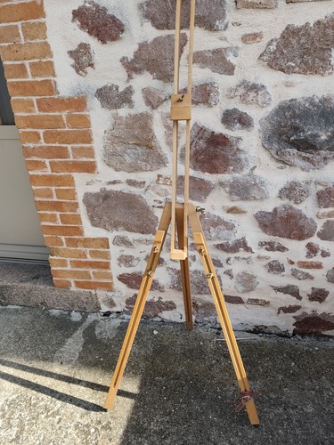 Chevalet bois peinture - en,