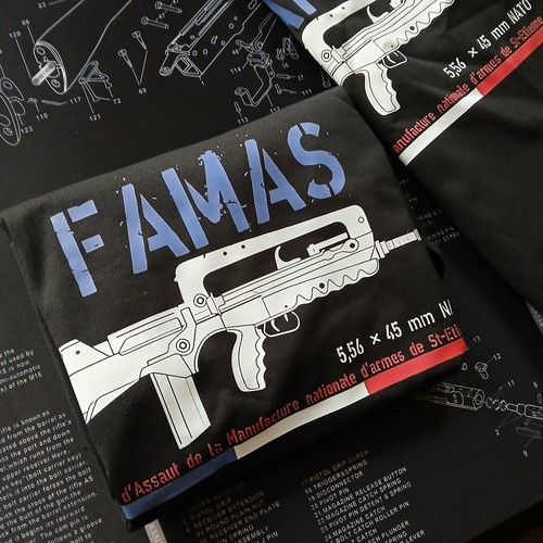 Shirt famas neuf xl - t-shirt,