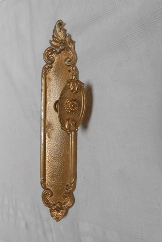 Poignée porte et plaque - poignée,
