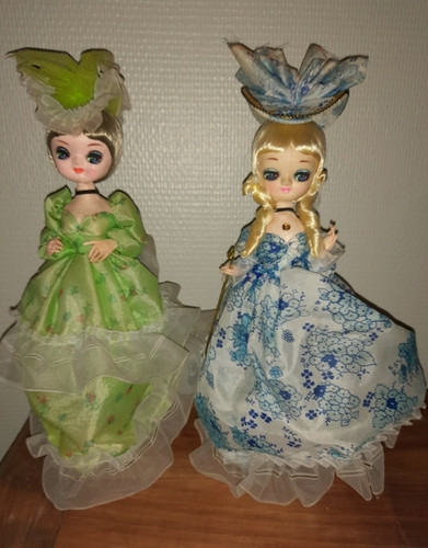 Poupées salon vintage à - poupées,