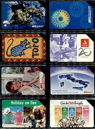 Italie lot 8 cartes - lot,
