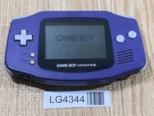 LG4344 Tested Working - GameBoy Advance Violet Game Boy Console Japan