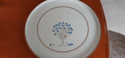 Plat ovale gâteaux design - plat,