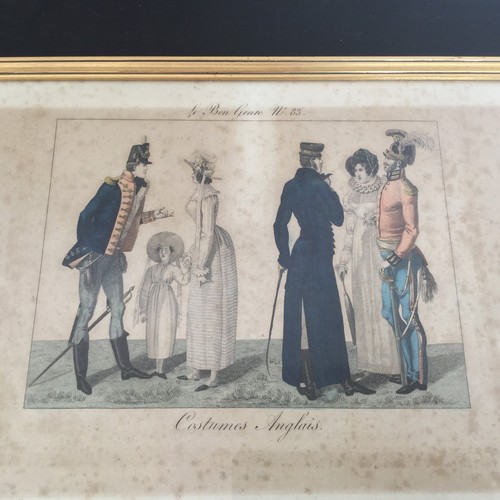 Gravure ancienne xixè 1827 - 1827, le