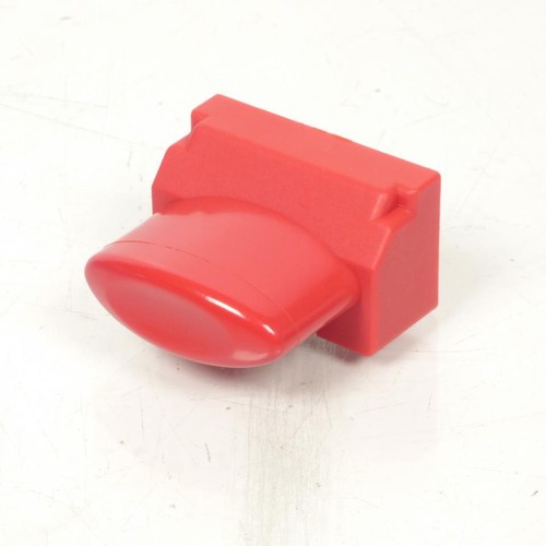Bouton poussoir rouge pour top
