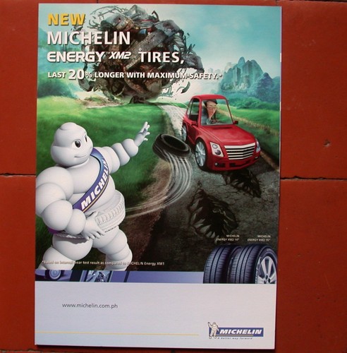 Michelin pub papier - , des