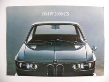 Brochure 1 feuille BMW 2000 CS