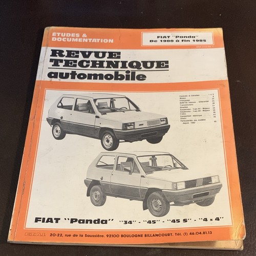 Revue technique automobile - revue, rta