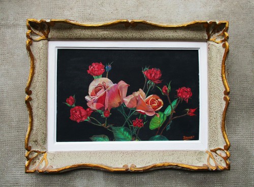 Ancien superbe tableau signé