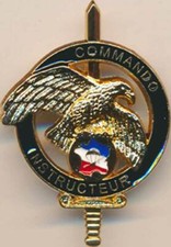 Instructeur Commando, doré, attache type PIN’S, Beraudy GS 92 (8533)