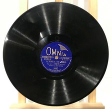 Antique sapphire disc for gramophone OMNIA the wall of your garden Panama city..