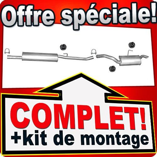 Ligne pot échappement pour - ligne,
