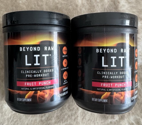 Beyond raw lit pre workout - lit,