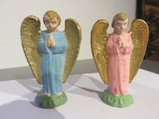 Santon Devineau "ange rose et