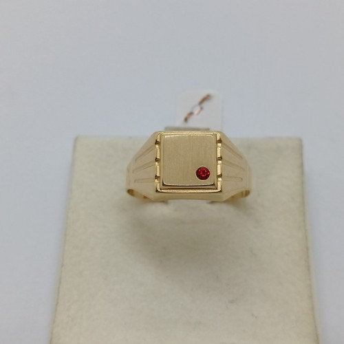 Bague homme jaune 18 - en,