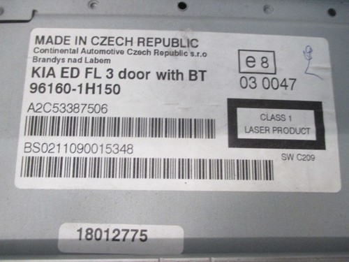 Autoradio recepteur kia - ,