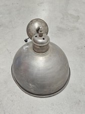 Antique Vintage Silver Metal HANGING LIGHT? Money? Tin?