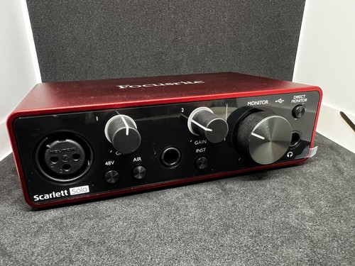 Focusrite scarlett solo - scarlett,
