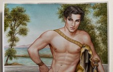 Aquarelle Originale Du Peintre