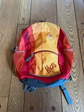 Deuter Children's Kids Toddler Backpack Orange & Red Hiking