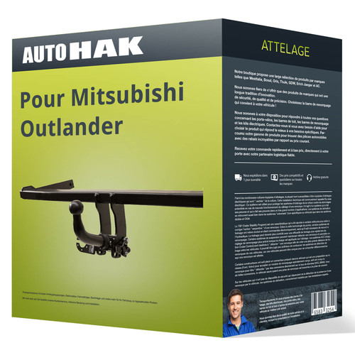 Attelage pour mitsubishi - pour,