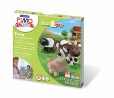 Kit Pâte Fimo Kids La ferme 8034.01 ly - Fimo