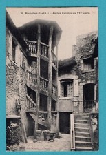 Richelieu old staircase of the sixteenth century: postcard, old postcard / nd