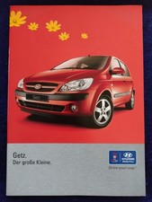 Hyundai Getz brochure 8.2007
