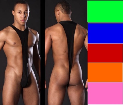 Noir homme extensible sexy - extensible,