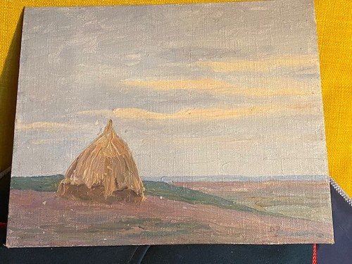 Petit tableau ancien signé - tableau,