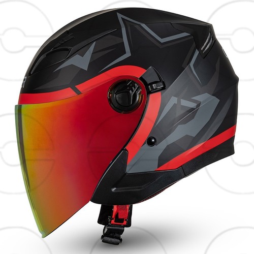 Casque moto jet cruizer noir - jet,