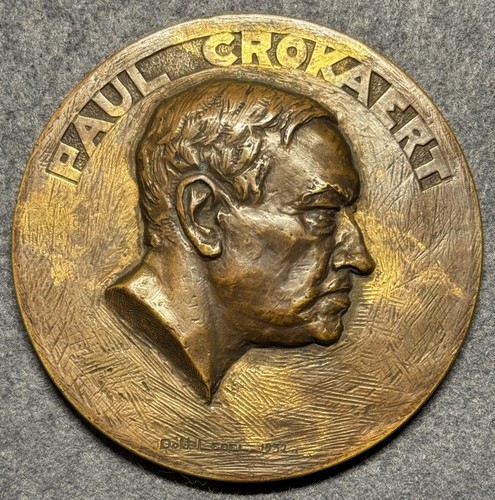 Médaille belge art déco paul - déco,
