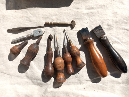 Anciens outils cordonnier - outils, de