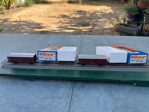 Lot wagons couverts roco - lot, 2
