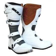Motocross off road boots size EUR 40 UK 7 Wulfsport Super Boots LA white grey