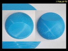Film vinyle covering bleu claire carbone 3D 152 x 500 cm thermoformable adhesif
