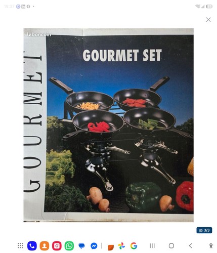 Gourmet set - set, poêles