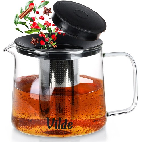 Théière verre l avec - théière,