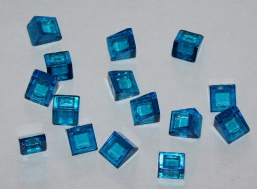 Lego trans dark blue - slope, 30